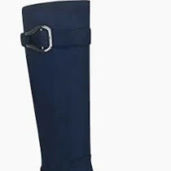 Impo Gelsey Wedge Boot - Wide Calf - Midnight Blue New in the box NWOT - Picture 5 of 5